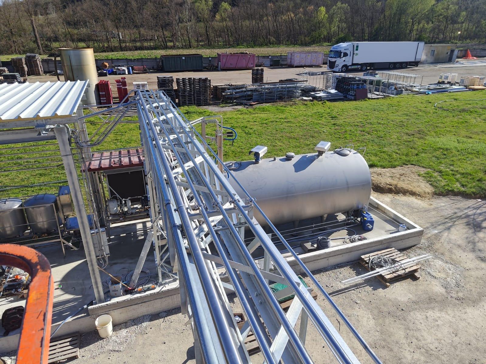 Impianto inox su misura realizzato da Ferrari